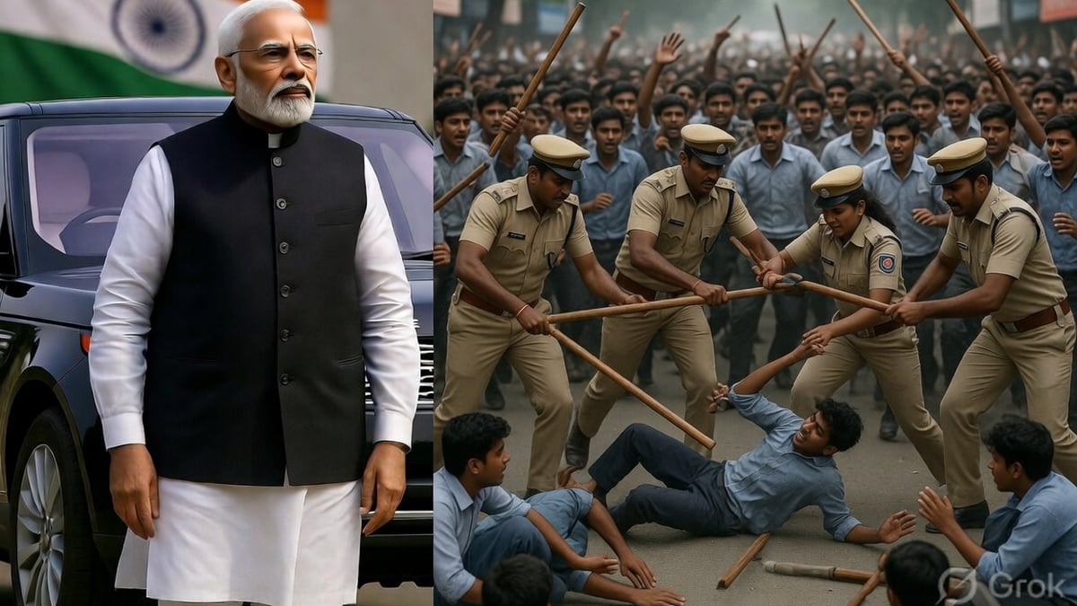 Why Does Modi Not Care About The Shocking Fourth Time NEET Paper Leak As Massive Protests Rocket Through Hyderabad