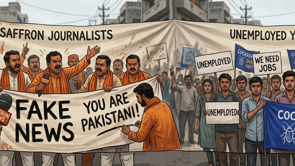 Cockroach Janta Party’s 94% Audience Is From India: BJP Followers Spread Fake News Over Pakistan Connection