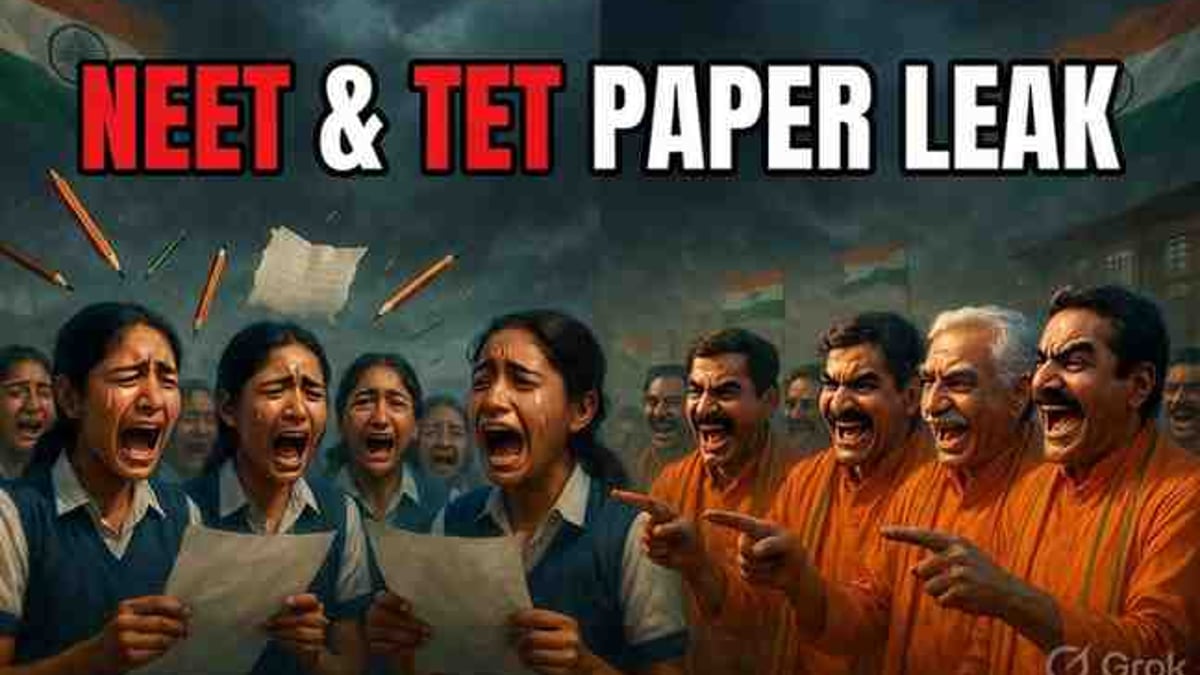 Maharashtra TET 2026 Paper Leak Postpones Exam After NEET Crisis Triggers Nationwide Student Anger