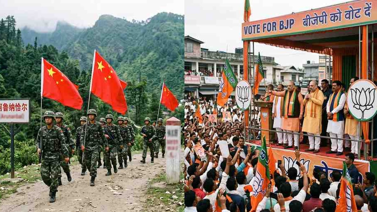 China border tension reality has Beijing occupied 60 km inside Arunachal Pradesh as opposition asks what happened to Modi red eye promise
