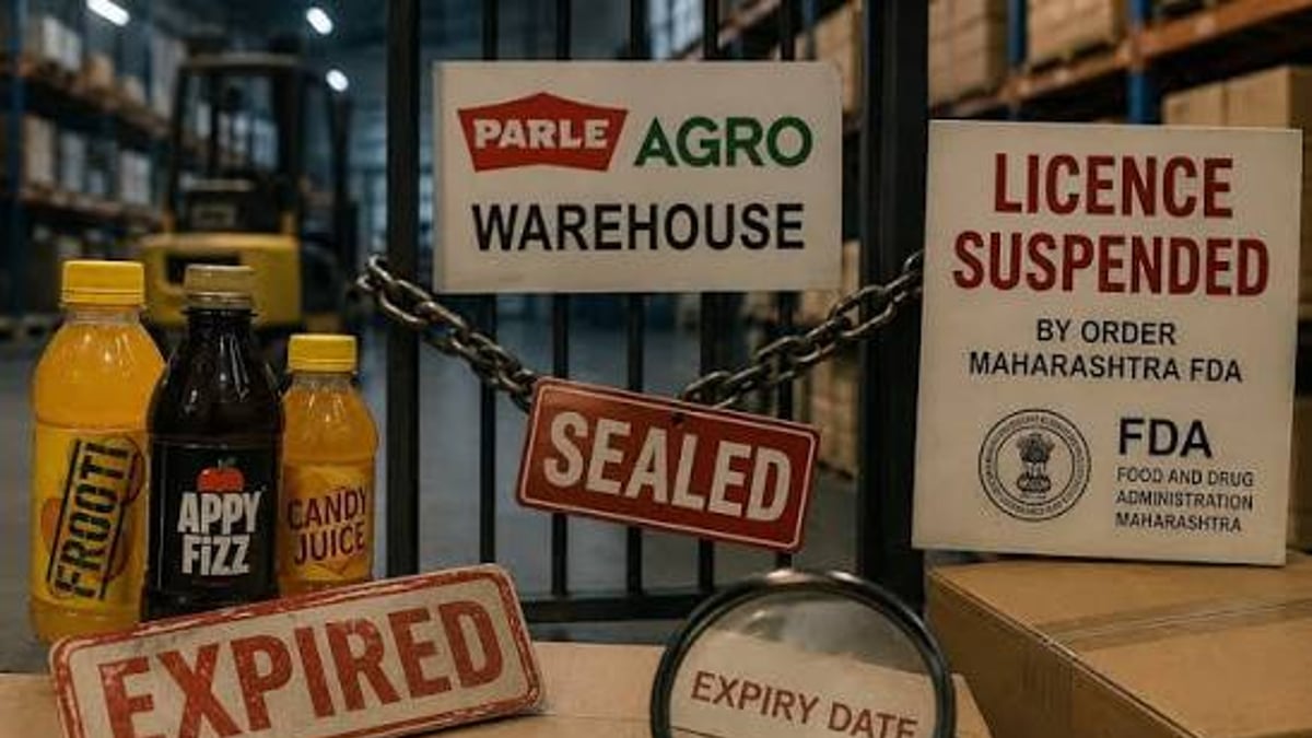 Maharashtra FDA Suspends Parle Agro Warehouse Licence After Seizing Expired Beverages