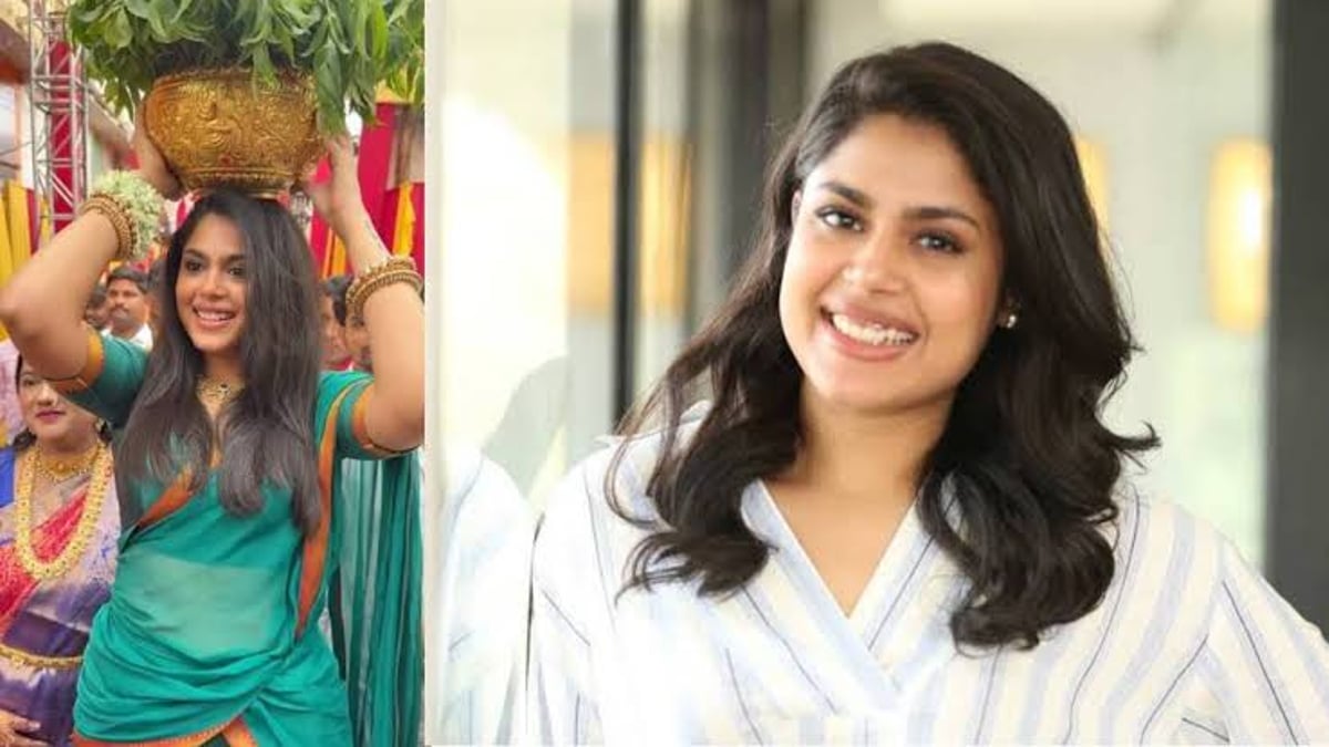 Faria Abdullah Addresses Trolling After Participating in Hyderabad Bonalu Festivities