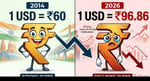 Indian Rupee Sinks to Historic Low of 96.86 Against US Dollar: Has Modi Destroyed the Indian Economy?