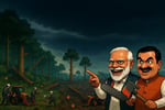 India Heatwave Rage PM Modi Advisory Slammed Over Felling Of Four Lakh Trees For Adani Mine In Chhattisgarh
