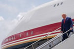 Trump switched from Qatar-gifted jet to Air Force One over Iran missile threat reports show on 25 July 2026