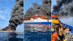 Indonesia Ferry Fire Tragedy Rescuers Search For 28 Missing Off Madura Island