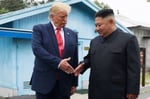 Donald Trump Share Unfriendly Throwback Photo With Kim Jong Un