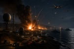 US Strikes Iran Larak Island as Tehran Retaliates with Missile Barrage on American Bases in Jordan