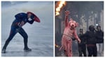 Superheroes Black Panther and Captain America Join France Protests as Massive Crowds March Over Cost of Living and Crumbling Public Services