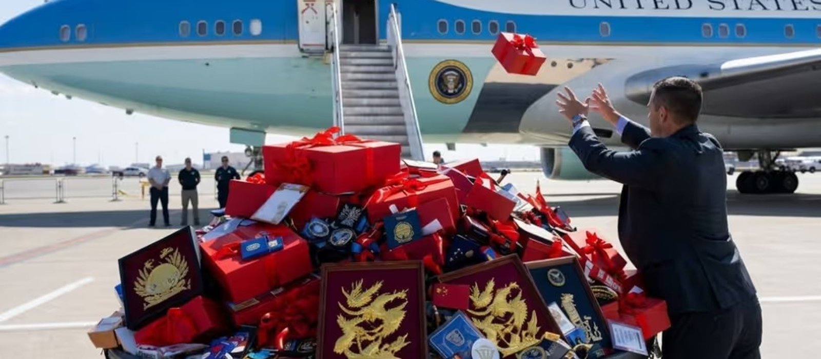 Nothing From China Ground Crews Toss Xi Jinping Gifts In Trash Bins Over Major Espionage Fears