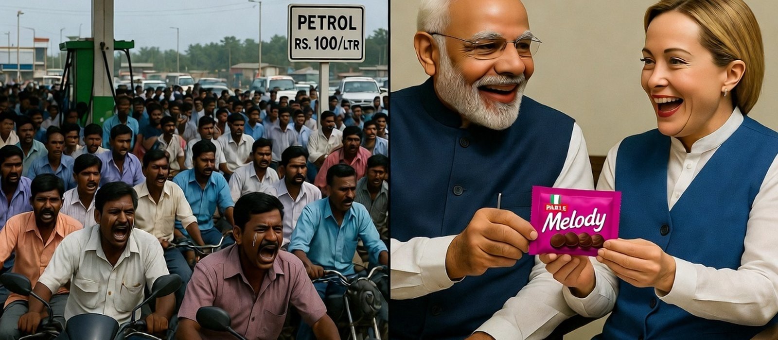 No Indian Company in Global Top 100 Largest Firms for First Time in Years as Reliance Drops to 106th Position Modi Busy in Melody Chocolate with Meloni