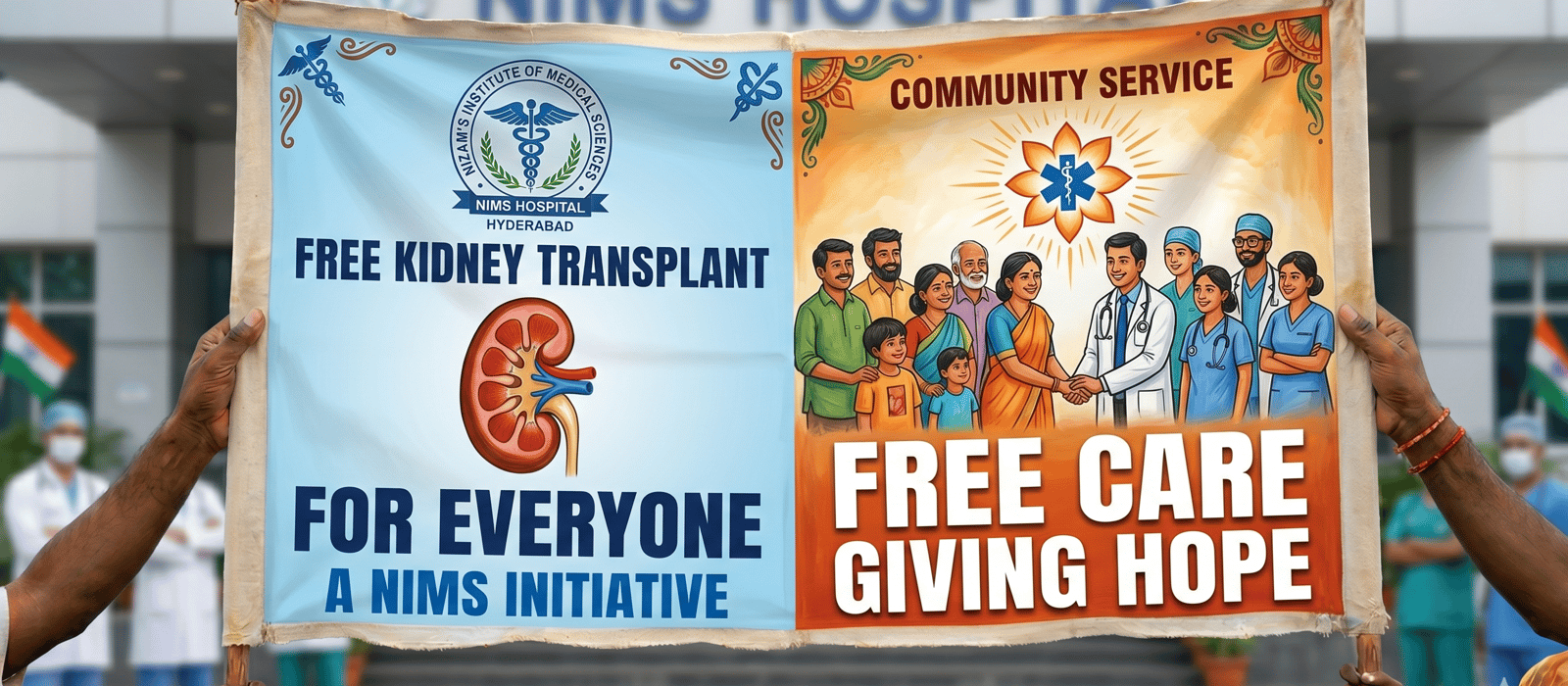 Hyderabad NIMS Hospital Hits Record 2000 Kidney Transplants With 95 Percent Free Surgeries