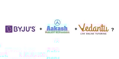 After acquiring Aakash Institute, Byjus Eyes on Vedantu?