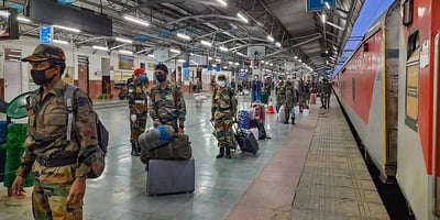“Indian Soldiers on Leave Temporarily Assigned Marketing Roles to Promote Modi Government Schemes”