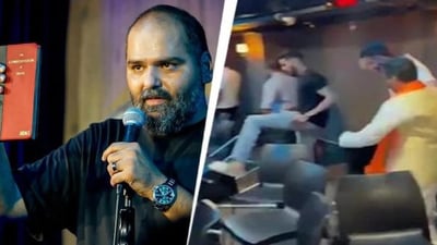 Kunal Kamra Hits Back at Shiv Sena with New Song After Mumbai Comedy Club Vandalism