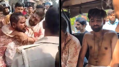 Samajwadi Party Leader Harish Mishra Attacked in Varanasi by Karni Sena Supporters Over Controversial Remarks