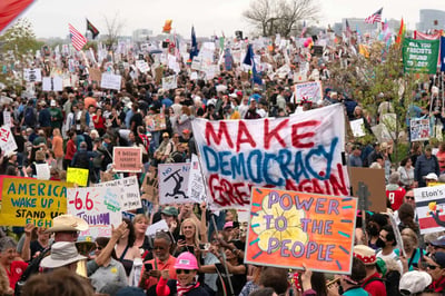 “Nationwide Anti-Trump Protests Planned Across 50 States on April 19, 2025 to Resist ‘Hostile Government Takeover’”