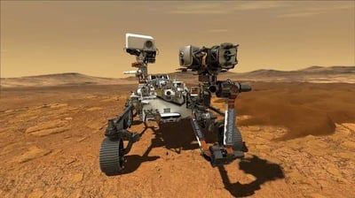 NASA’s Percy successfully lands on the Red planet.