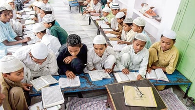 Why poor families in Bihar send their children to distant residential religious school