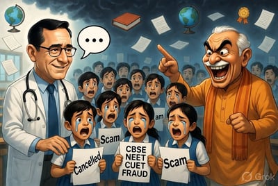 Dont Send Children To CBSE Says Liver Doc Opt For IB Cambridge Or ICSE Boards Instead Marking Modi Govt Failure