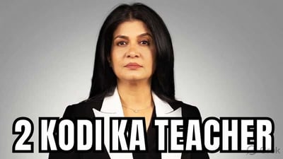 2 Kodi Ka YouTube Teachers Said Aaj Tak Anchor Anjana Om Kashyap Khan Sir Abhinay And Roshan Danish Reply Furiously