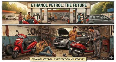 Nitin Gadkari 85 and 100 Percent Ethanol Push For Helping His Own Son Ethanol Business Leads To Crore Of People Suffering ?