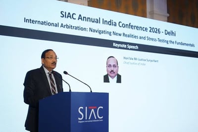 Singapore International Arbitration Centre opens liaison office in Delhi on 26 July 2026