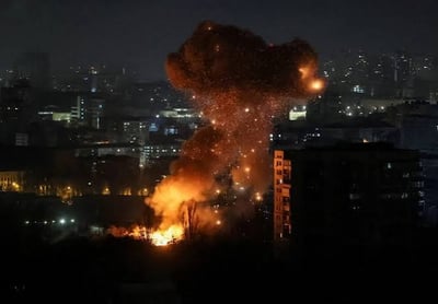 Kyiv Missile Barrage Kills Seventeen as Russian Forces Exploit Critical Ukrainian Air Defense Shortages