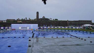 India vs Sri Lanka 1st Test Day 2 Play Delayed in Galle as Rain Interrupts Morning Session\
