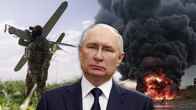 Russia UK Conflict Escalates over British Attack Drones Used Inside Russian Borders