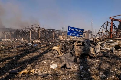 Russian Drone Strike on Kyiv Ammunition Depot Kills 38 People as Secondary Explosions Ravage Residential Village of Myla