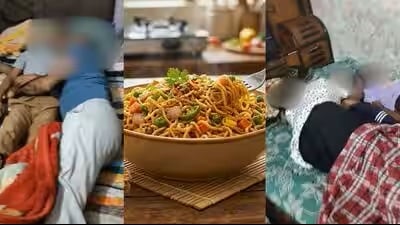 5 of a Family Found Dead in Greater Noida After Eating Noodles: Police Probe Toxic Food Poisoning Versus Suicide Angles as Viscera Sent for Testing
