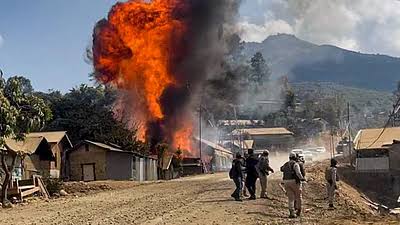 Manipur Kamjong Violence Leaves One Dead And Fifteen Houses Burned As Gun Attack Forces Villagers To Flee Has Modi Government Failed To Protect North East And Manipur ?