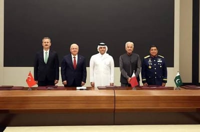 Turkey Qatar Pakistan Indonesia Sign Major Defence Cooperation Pact In Doha
