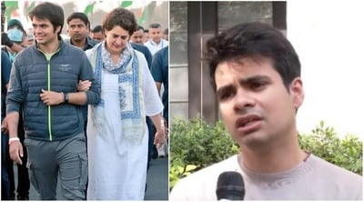 Priyanka Gandhi Backs Son Raihan Vadra as Bikaner House Removes 74 Protest Photographs From Exhibition