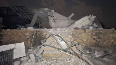 Jordan Air Strikes Hit Southern Syria Killing Seven People Following Church Attack As Damascus Shuts Key Border Crossing