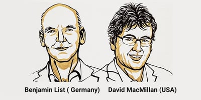 The duo who won Noble Prize for developing a tool for molecule building.
