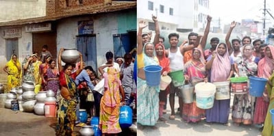 BIHAR- Nal Jal yojna water wastage cause dry Bihar. Patna, Muzaffarpur, Sitamari, Sheohar, Darbhanga, Motihari etc under dry stage.