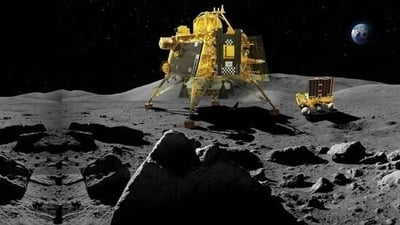 India landed on moon, becomes 4th country ever to land it’s aircraft.