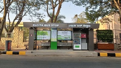 Bus stop worth 10 lakhs stolen in Bengaluru
