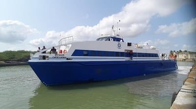 India and Sri Lanka reconnect by sea. Ferry service revived after 43 Years