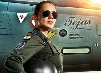 Kangana Ranaut’s movie “Tejas” Struggles to pull audience marking her 11th consecutive flop.