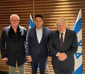 Gaza Crisis- Former PM Morrison and Johnson’s Jerusalem visit leads to protests for Netanyahu’s resignation.