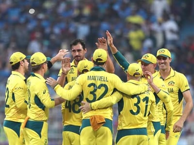 Australia Secures World Cup Final Spot After Close Battle with South Africa Against India.