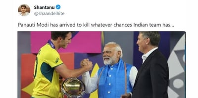 #Panauti Trends on Twitter as Fans Express Mixed Emotions After Indian Cricket Team’s World Cup Loss.