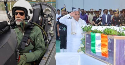PM Modi was busy with Tejas aircraft photoshoot but did ignored martyred captain Pranjal’s last journey in Bangalore.