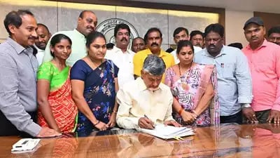 Andhra Pradesh CM Chandrababu Naidu Begins New Term with Five Important Decisions