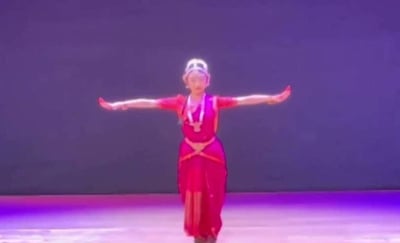 A Chinese girl embraces Bharatanatyam and Indian culture, highlighting a contrast with some Indian kids’ Westernization.